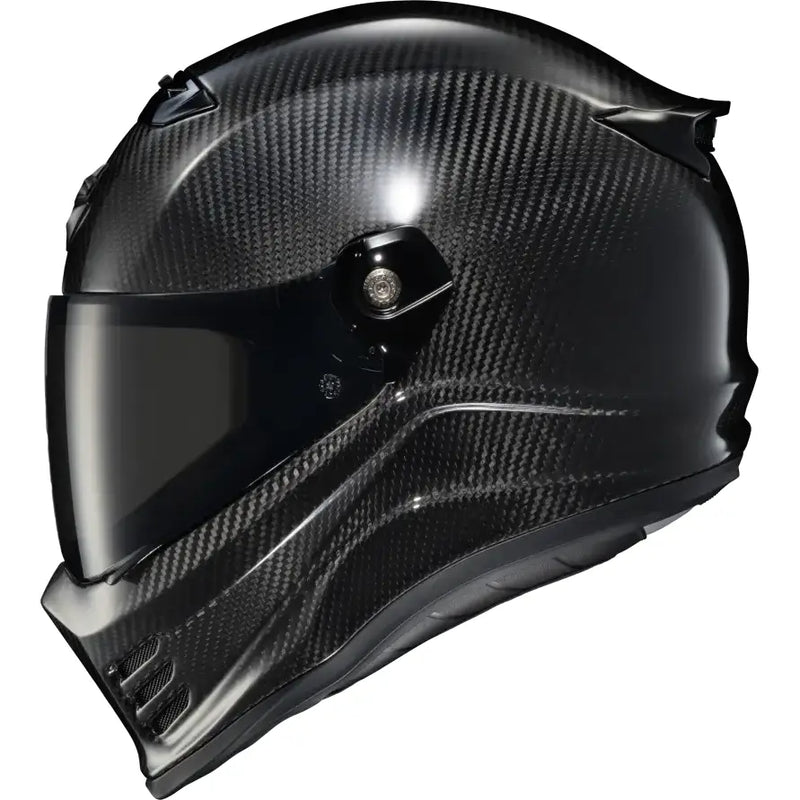 Covert Fx Carbon full face helmet with sleek face shield and comfy cheek pads