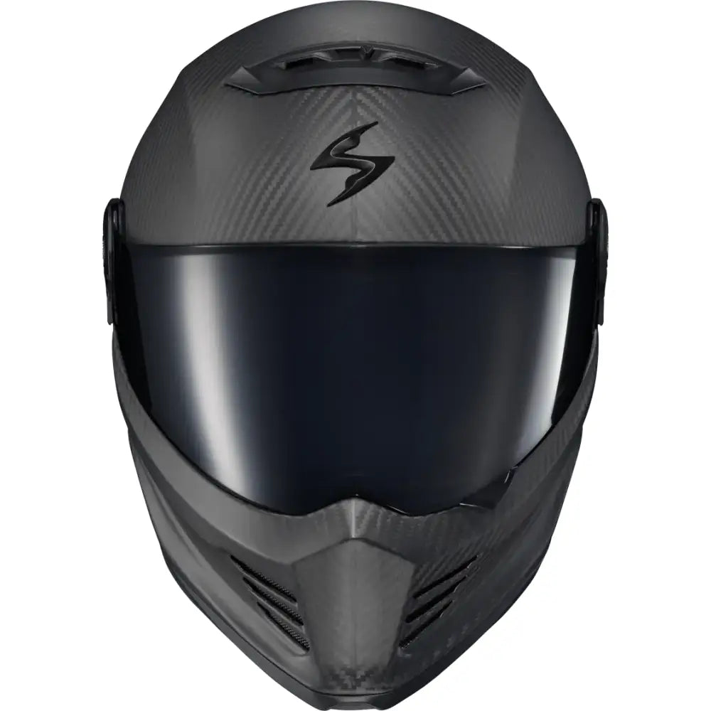 Covert Fx Carbon Full Face Helmet Matte Black 3x