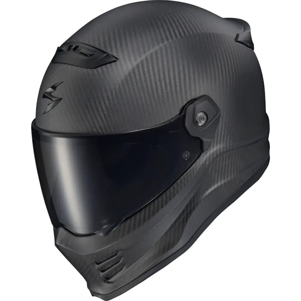 Covert Fx Carbon Full Face Helmet Matte Black Xs