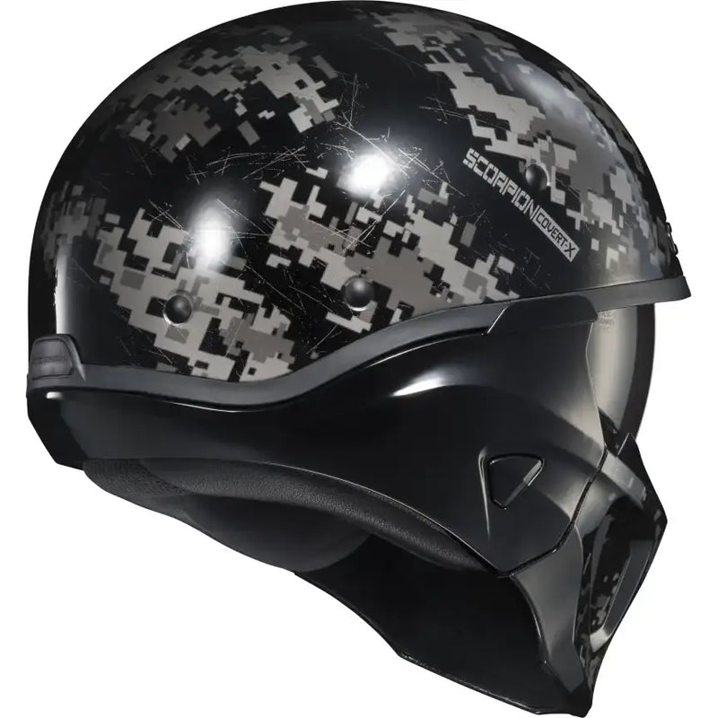 Covert X Digi Camo Open Face Helmet - Large - SCORPION EXO