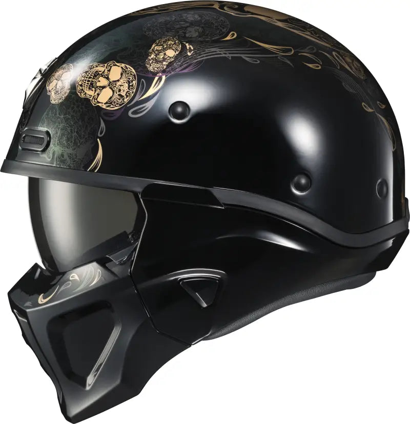 Covert X Open Face Helmet Kalavera Xl - SCORPION EXO