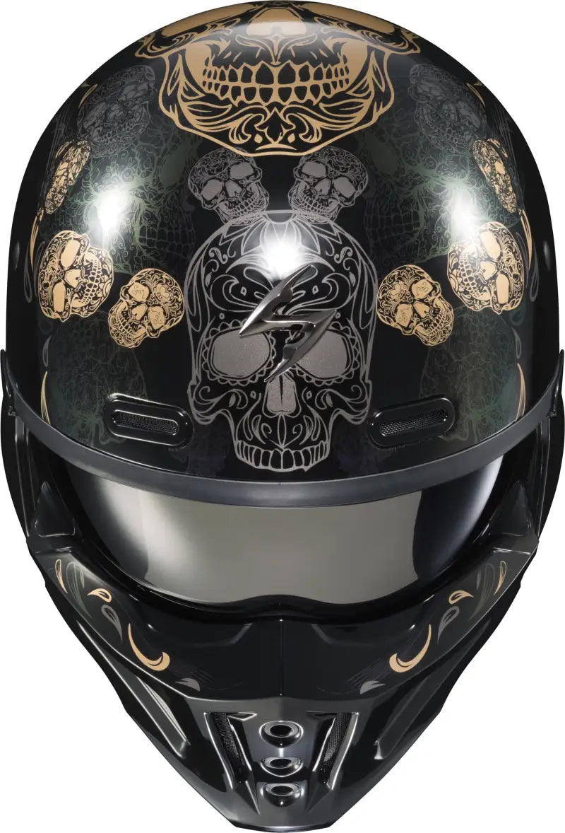 Covert X Open Face Helmet Kalavera Lg - SCORPION EXO