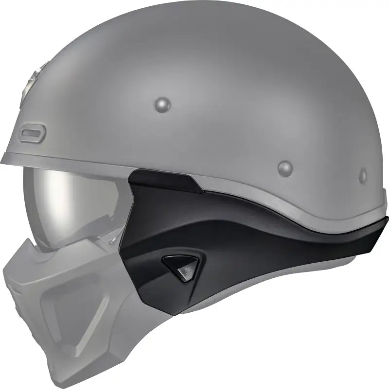 52-704-04 SCORPION EXO Covert X Neck Cover Matte Black Sm Md