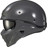Covert X Open Face Helmet Cement Grey Md