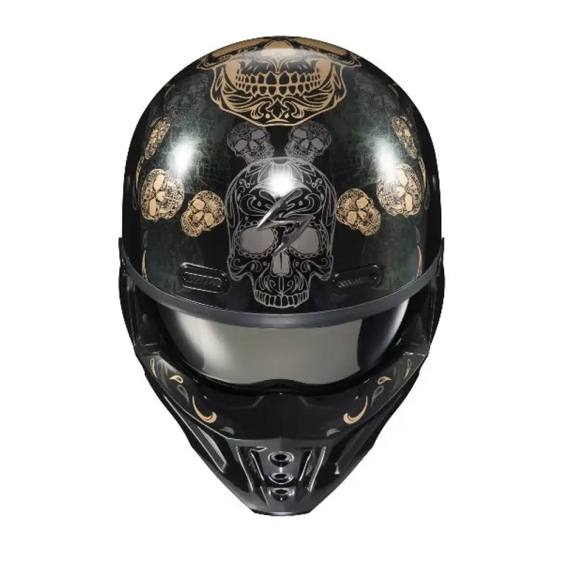 Covert X Open Face Helmet Kalavera Xl