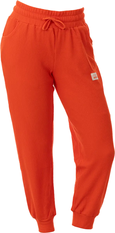 Cozy Waffle Pants Poppy 4x