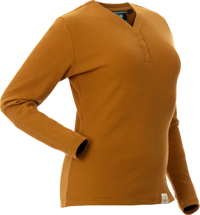 Cozy Waffle Shirt Fawn 4x