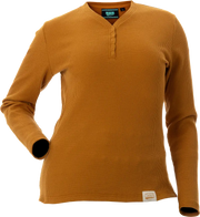 Cozy Waffle Shirt Fawn Xl
