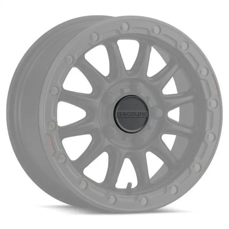 CPR-A14B-114.3 Raceline UTV Cap 5/4.5 Black - Wheel Components