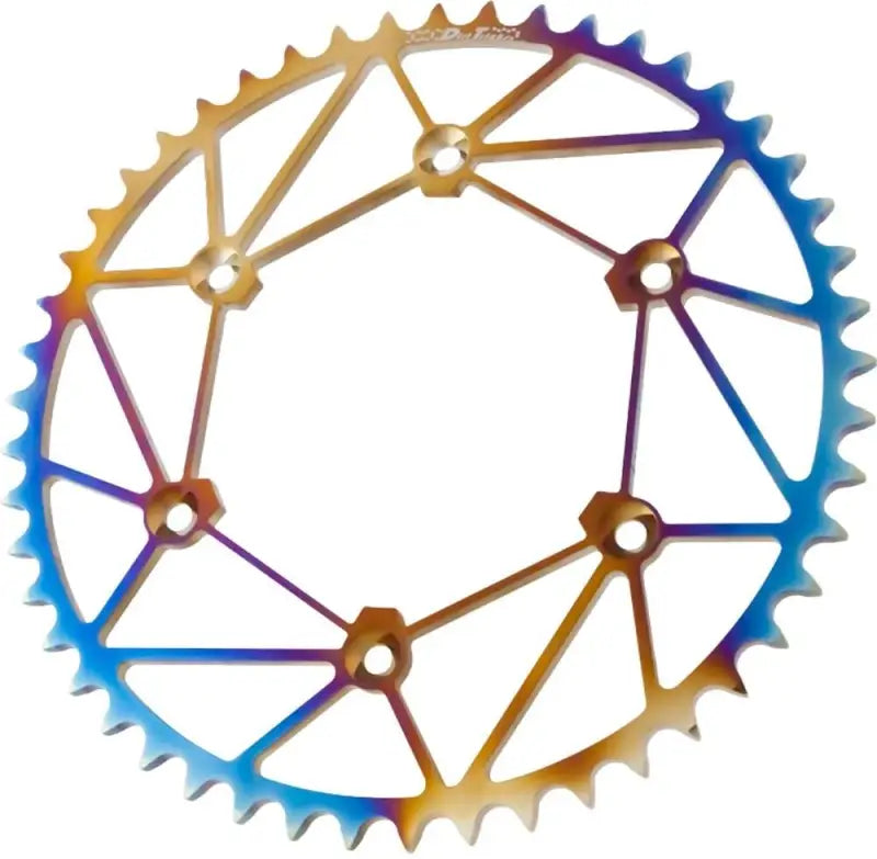CR-51-Z-C Dirt Tricks Rear Sprocket Chromoly Stl/Zir 51T-520 Chromatic Hon - Sprockets