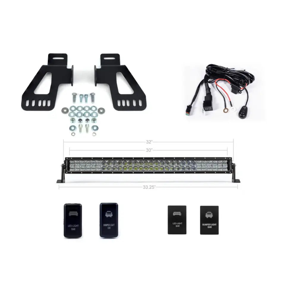 CR2569 Cali Raised 2016-2021 Toyota Tacoma Grille Moun - Lights and Components