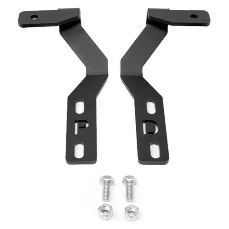 Black metal mounting brackets with hardware for Ford Ranger CR2918 Cali Raised Ditch Mounts