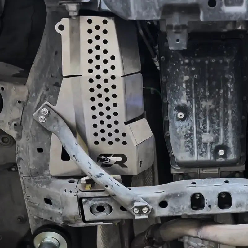 CR3896 Cali Raised Skid Plate - Catalytic Converter Heat Shield