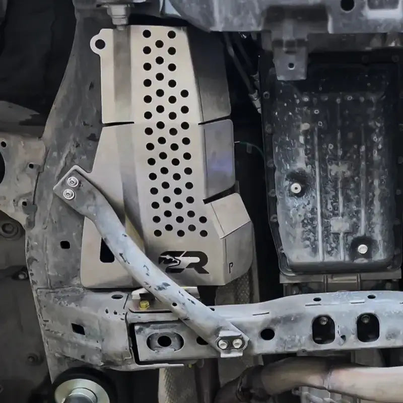 CR3896 Cali Raised Skid Plate - Catalytic Converter Heat Shield