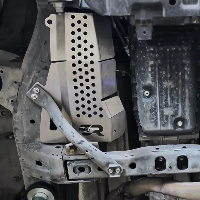 CR3896 Cali Raised Skid Plate - Catalytic Converter Heat Shield