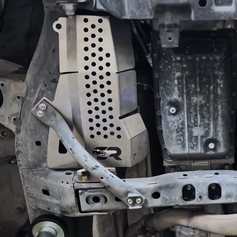 CR3896 Cali Raised Skid Plate - Catalytic Converter Heat Shield