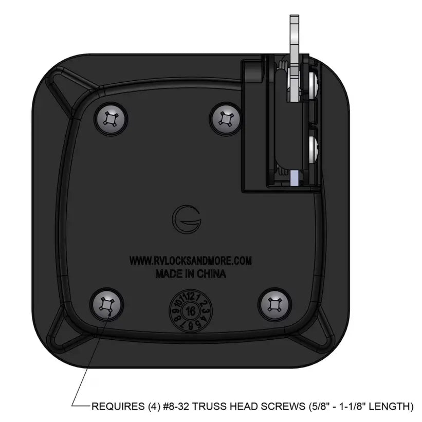 Creative PRO BLL-60301-2006-1PK Access Door Latch