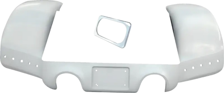 CRF-M8ST-SB-C Baggernation The Fix Rear Fender Kit Chrome `18-Up Fxbb, Flsl - RV and Auto Parts