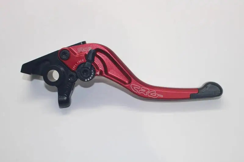 CRG 05-06 Kawasaki ZX6R/ RR / 04-20 Suzuki GSXR600-1000R/ 06-17 Triumph Brake Lever -Short Red - Controls