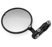 CRG Hindsight Folding 3 in. Round Bar-End Mirror Right - Black - RV and Auto Parts