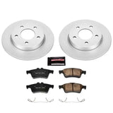 PowerStop CRK123 Power Stop 06-13 Mazda 3 Rear Z17 Evolution Geomet Coated Brake Kit