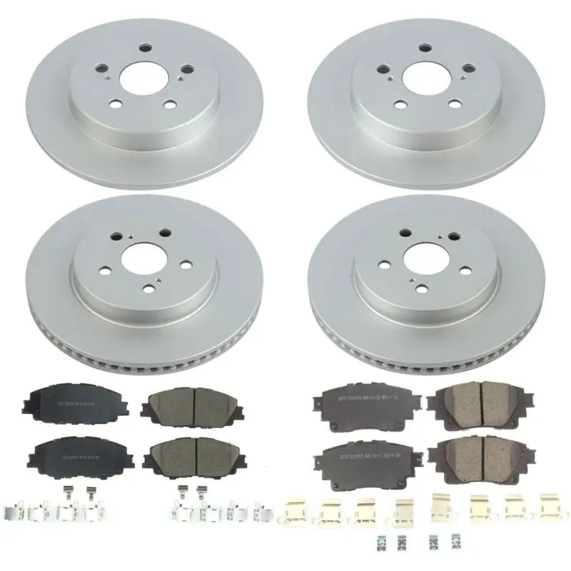 CRK8362 Powerstop Z17 Coated Brake Kit