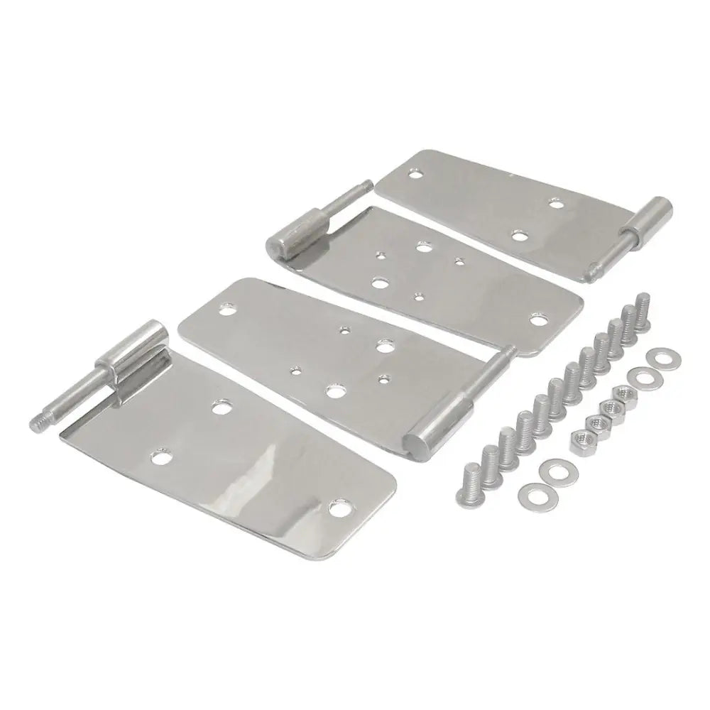 Crown Auto RT34008 Polished stainless steel construction - Door Hinge Set