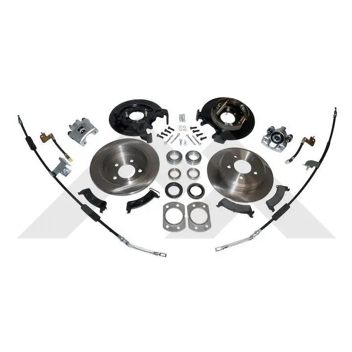 Crown Auto RT31045 Designed for dana 44 rear axle - Disc Brake Conversion Kit