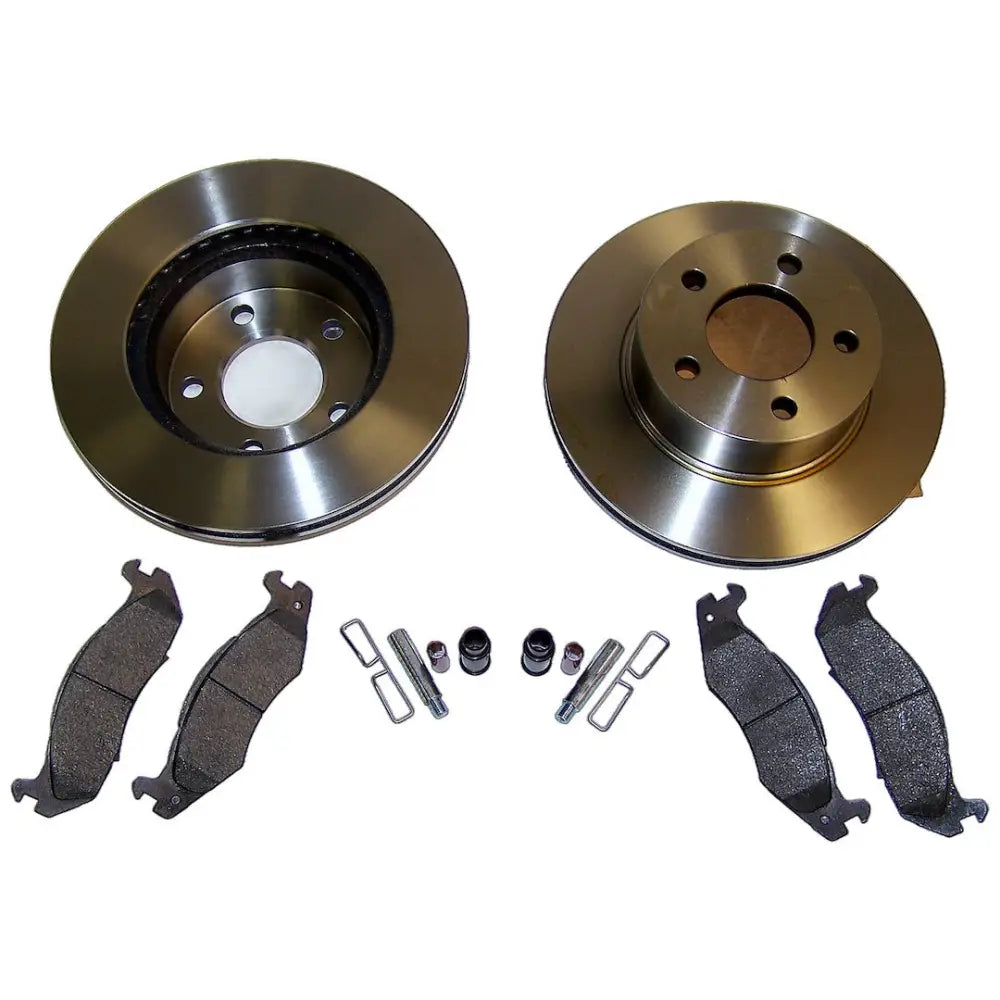 Crown Auto Semi-Metallic Brake Pad Brake Kit 3251156K - Disc Serv Frnt