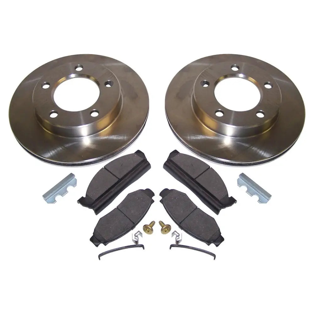 Crown Auto Semi-Metallic Brake Pad Brake Kit 5358568RK - Disc Serv Frnt
