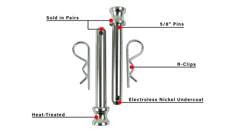 CRP Bulletproof Corrosion Resistant Pins (Pair) - Trailer Hitch Pin