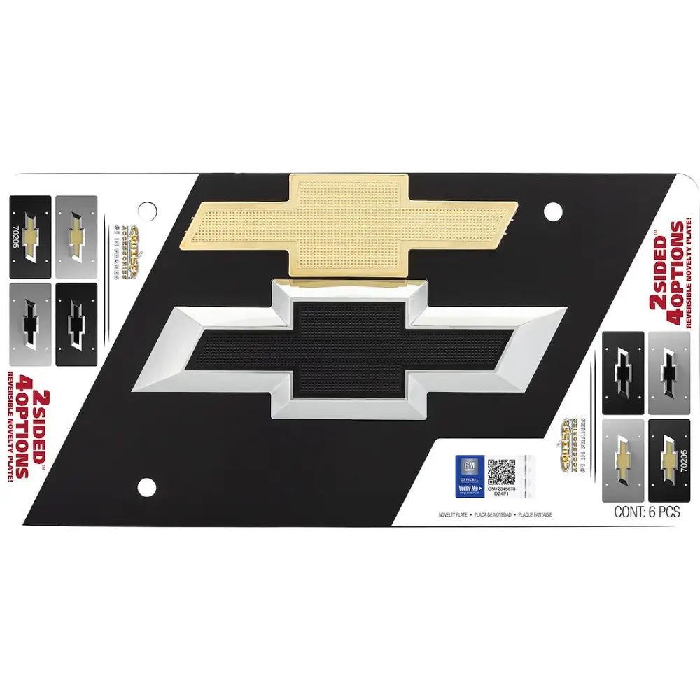 Cruiser No Supplier Warranty License Plate 70205 - Chevrolety Novelty