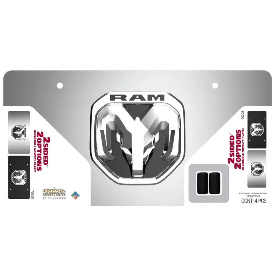 Cruiser Limited Lifetime Warranty License Plate 70208 - Novelty Ram SS