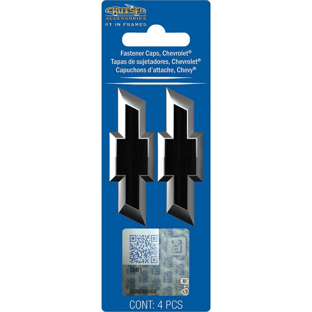 Cruiser Limited Lifetime Warranty License Plate Bolt Cover 82800 - Fastener Caps Chevrolet