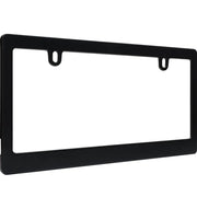 Cruiser Adds A Refined Finished Edge License Plate Frame 16550 - Matte Black Aura