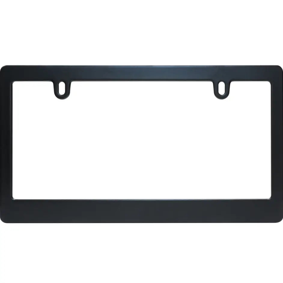 Cruiser Adds A Refined Finished Edge License Plate Frame 16550 - Matte Black Aura