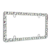Cruiser Easy To Install License Plate Frame 16130 - Chrome Dazzle
