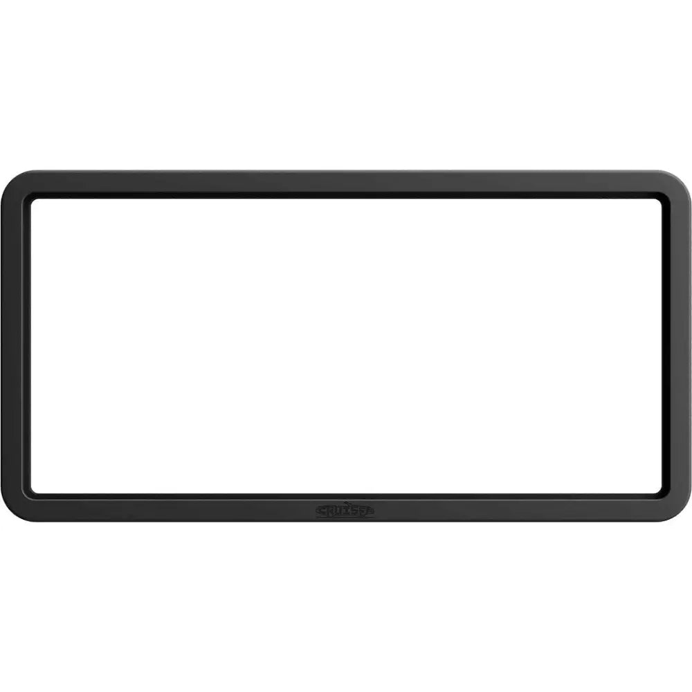 Cruiser Protects Vehicle’s Paint License Plate Frame 34251 - Black Flex-Trim