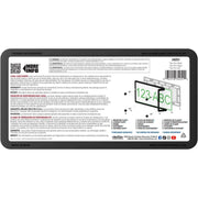 Cruiser Protects Vehicle’s Paint License Plate Frame 34251 - Black Flex-Trim