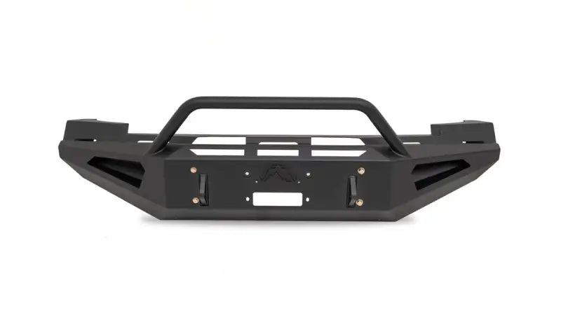 Black steel truck bumper from Fab Fours CS07-RS2062-1 for 2007-2013 Chevy 1500 Red Steel