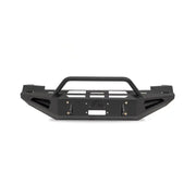 Black steel truck bumper from Fab Fours CS07-RS2062-1 for 2007-2013 Chevy 1500 Red Steel