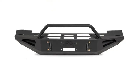 Black steel truck bumper from Fab Fours CS07-RS2062-1 for 2007-2013 Chevy 1500 Red Steel