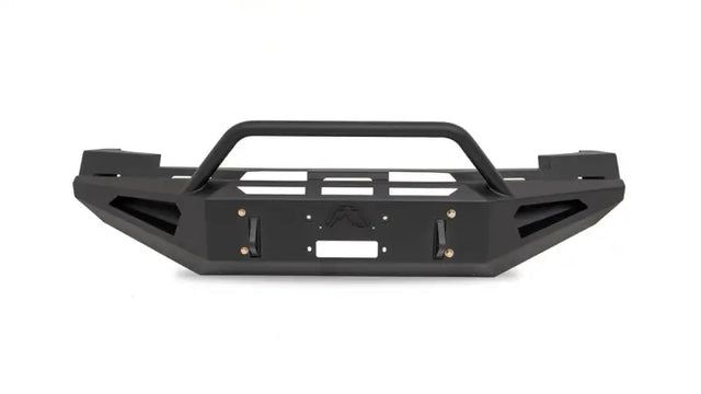 Black steel truck bumper from Fab Fours CS07-RS2062-1 for 2007-2013 Chevy 1500 Red Steel