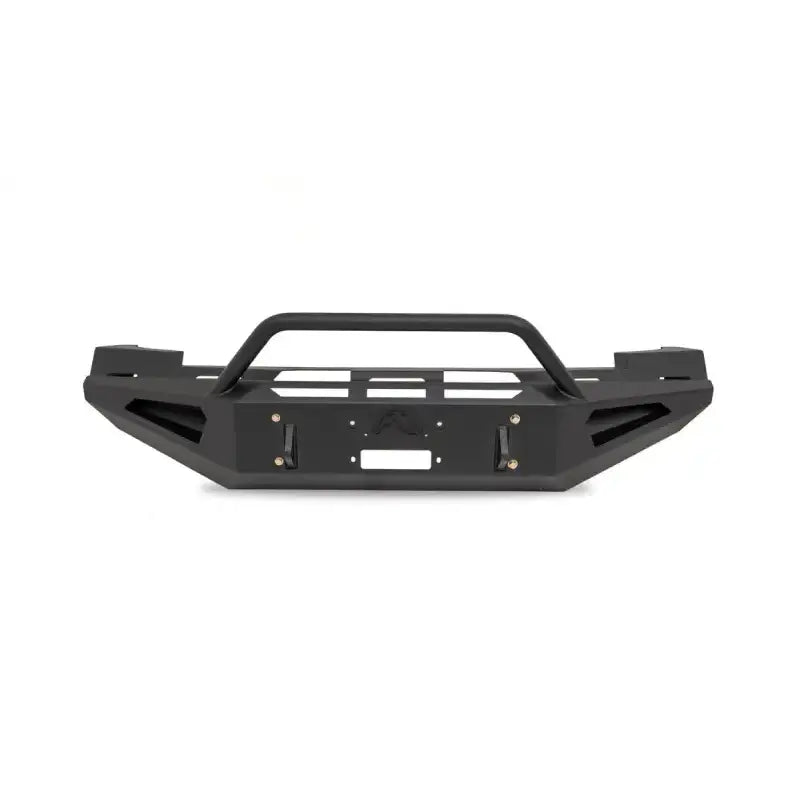 Black steel truck bumper from Fab Fours CS07-RS2062-1 for 2007-2013 Chevy 1500 Red Steel