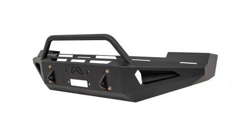 Black metal truck bumper for Chevy 1500 by Fab Fours in red steel CS07-RS2062-1