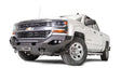 White pickup truck with aftermarket bumper CS16-X4851-1 Fab Fours Matrix Fro