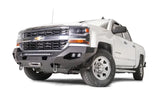 White pickup truck with aftermarket bumper CS16-X4851-1 Fab Fours Matrix Fro