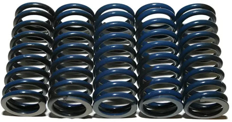 Rows of blue coil springs in the CS294-5-0109 High Temp Springs product
