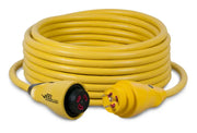 CS30-50 Marinco Eel Cordset 30A 125V 50’ Yellow - Power Cord