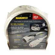 CS30-50W Marinco Eel Cordset 30A 125V 50’ White - Power Cord